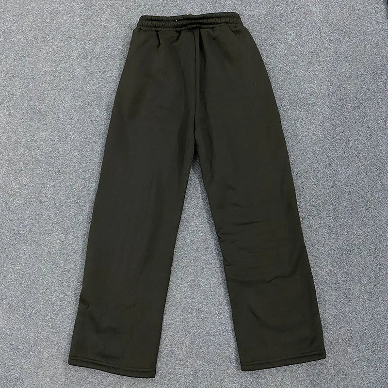 2000s American Vintage Creative Personalized Letters Printed Pants Hip Hop Street Casual Sports Pants Loose Elastic Jogging Pant