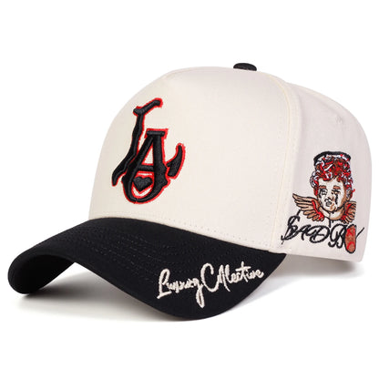 Unisex LA Luxury Collective Angel Graphic Embroidered Baseball Cap