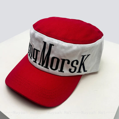 New Men Women Flat Top Letter Embroidery Baseball Hats Sunshade Korean Versatile Personal Peaked Caps Camouflage Fashion Niche