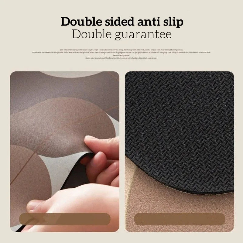 40X60cm Diatomaceous Earth Bath Mat High Absorbency Non-Slip Quick-Drying Floor Mat for Toilet Shower