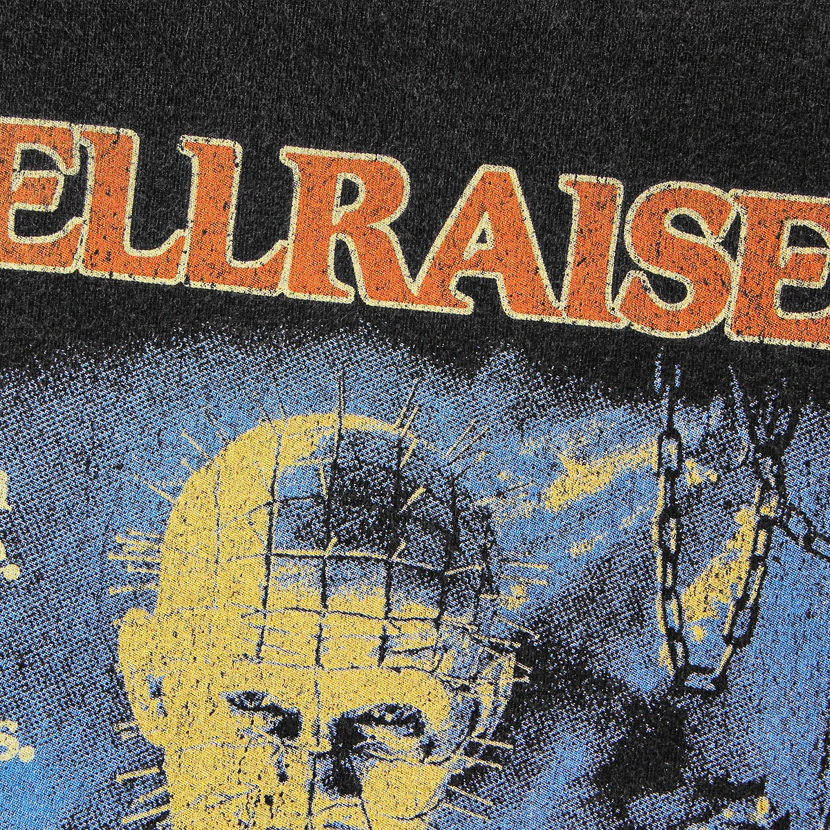 Hellraiser T-Shirt 80S Horror Movie Pinhead Freddy Jason Michael Myers Men's Clothing Short Sleeves Printed Loose  Cotton Shirt