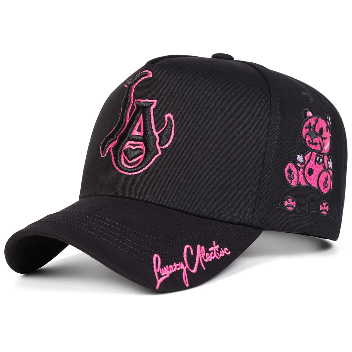 Unisex LA Luxury Collective Angel Graphic Embroidered Baseball Cap