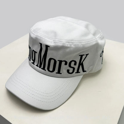 New Men Women Flat Top Letter Embroidery Baseball Hats Sunshade Korean Versatile Personal Peaked Caps Camouflage Fashion Niche