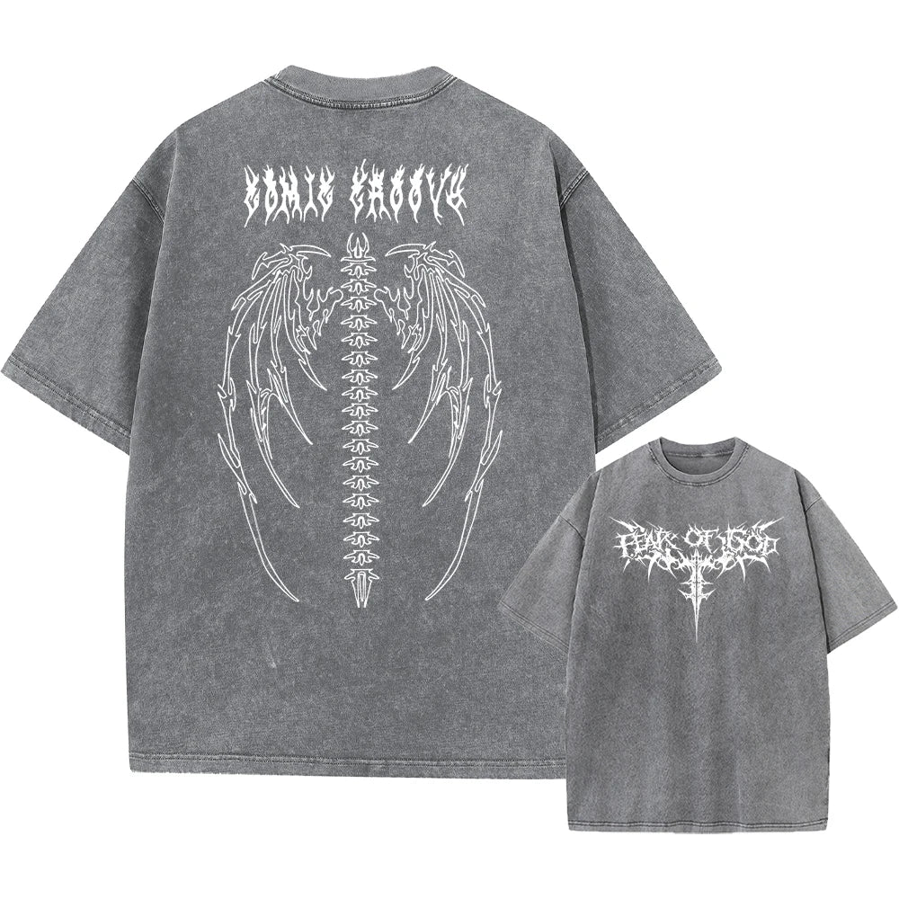 Vintage Fear of God Acid Wash Oversized T-Shirt