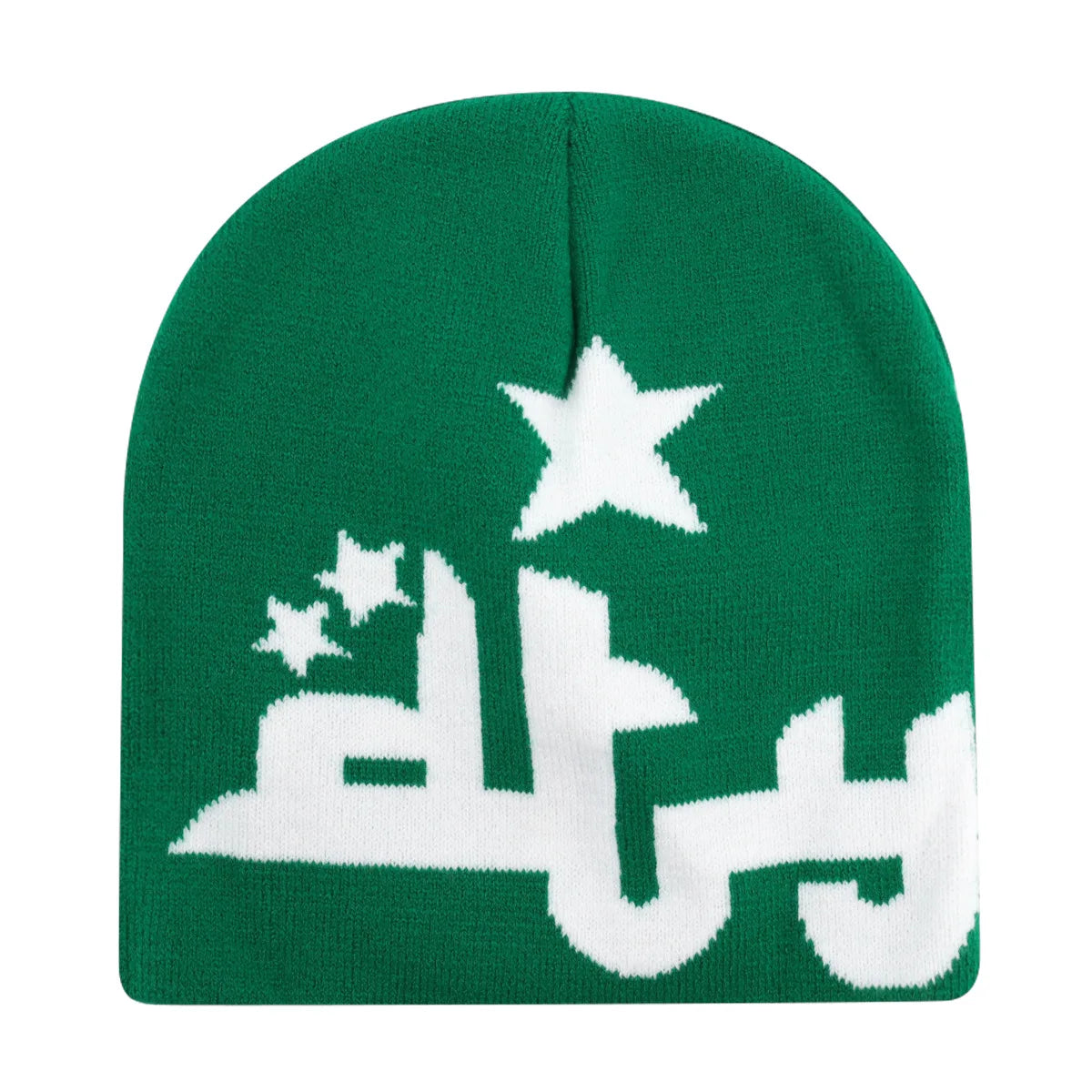 Fashion Letter Jacquard Winter Autumn Warm Beanies Knit Hat Women Men Soft Wool Skullcap Outdoor Windproof Skiing Cap Y2K Hiphop
