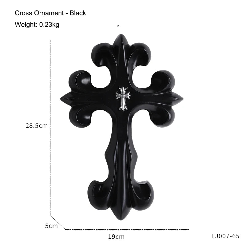 Gothic Cross Wall Decor