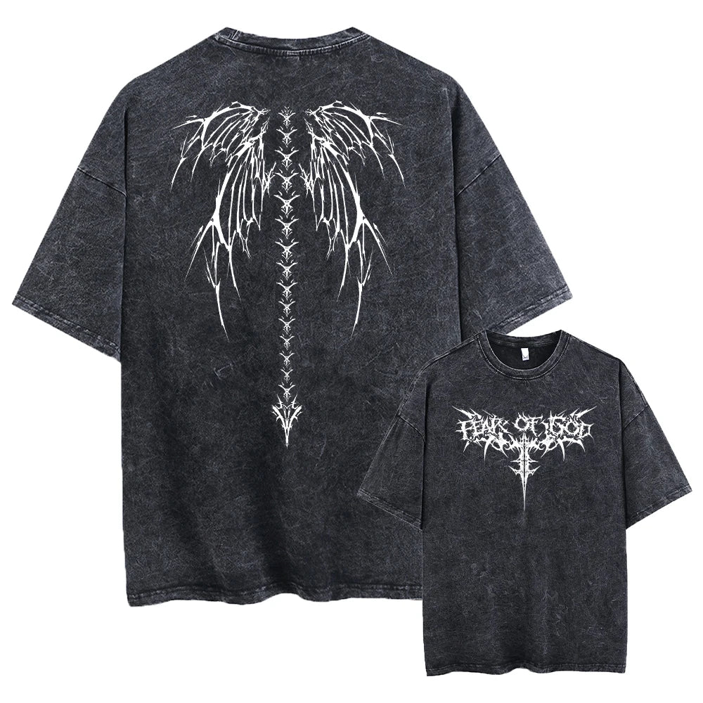 Vintage Fear of God Acid Wash Oversized T-Shirt