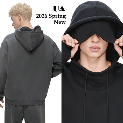 UA Airplane Eye Mask Travel Hoodie