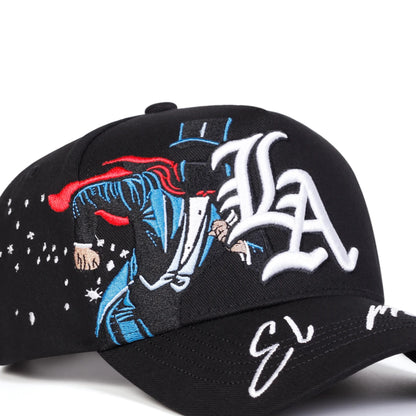 Unisex LA Magician Graphic Embroidered Baseball Cap