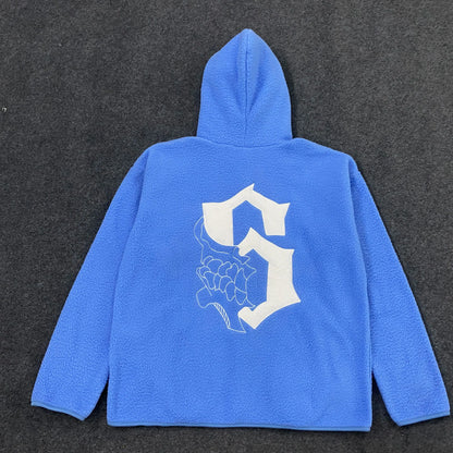 New autumn and winter Y2K unisex hoodie jacket, thick, sturdy, warm, simple and trendy daily jacket