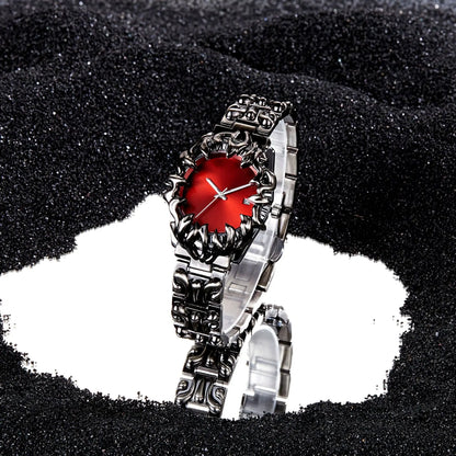 fashion heterosexual claw watch alabaster style retro Y2K European American watches special shaped advanced ins niche watches