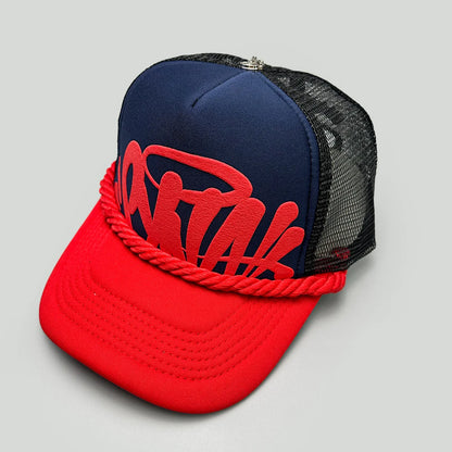 New Synaworld Outdoor Summer Cap Hat Embroidered Letters Trendy Brand Sponge Baseball Cap Popular Universal Male