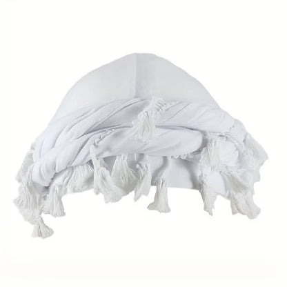 Vintage Twist Turban Head Wraps for Men Stretch Modal and Satin Turban Scarf Tie for Hair Drawstring Closure, and Machine Washab