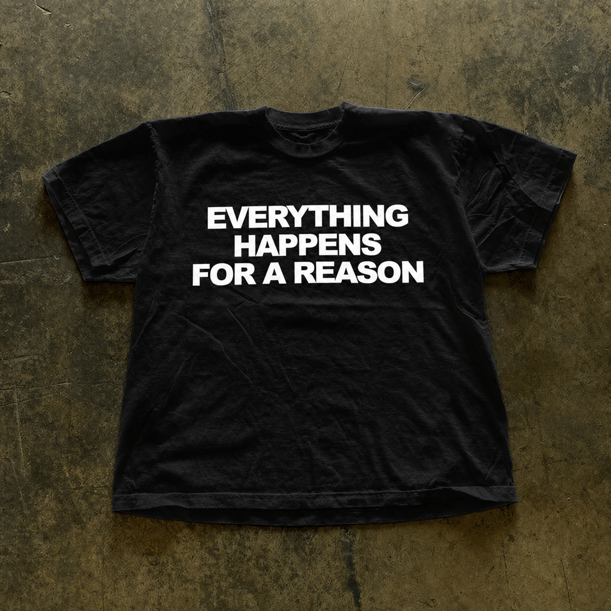 Everything Happens For a Reason Graphic Cotton Tee