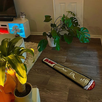 Creative Carpet Smoking and Cigar Mat Comfortable and Warm Living Room Carpet Bedroom Side Rug Home Decoration