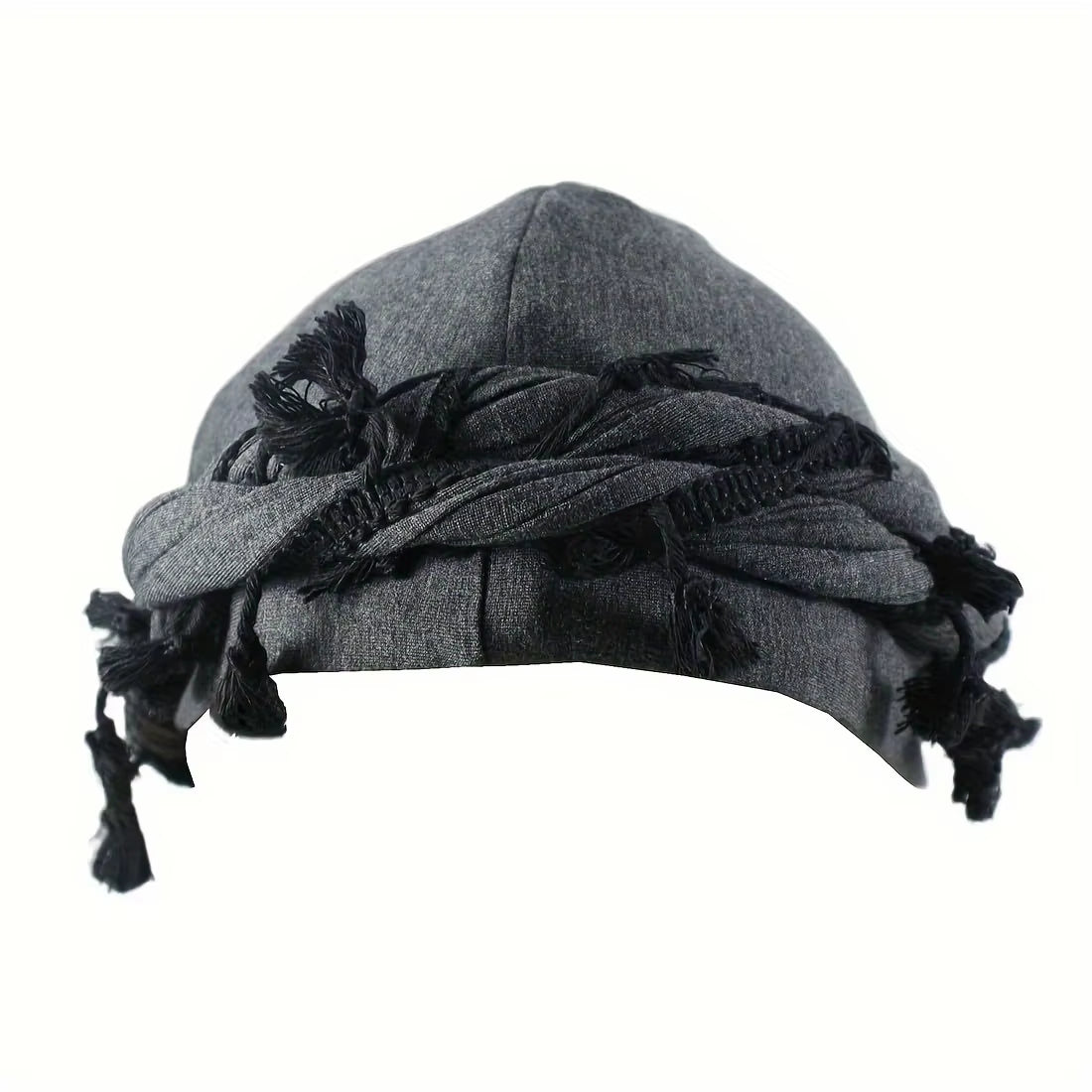 Vintage Twist Turban Head Wraps for Men Stretch Modal and Satin Turban Scarf Tie for Hair Drawstring Closure, and Machine Washab