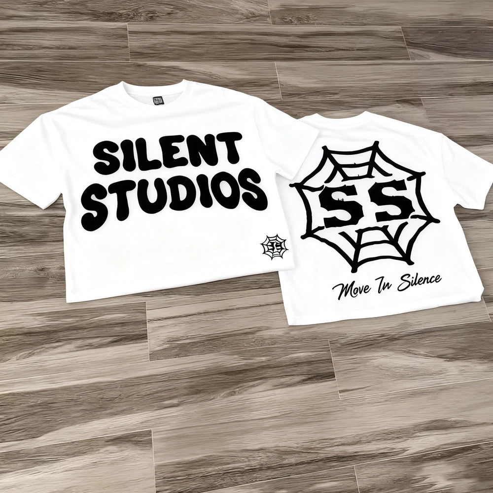 Harajuku Casual Summer Short Sleeve Men Women Y2K Hip Hop Graphic Print T Shirt Oversized Cotton Tee Tops Streetwear Clothing